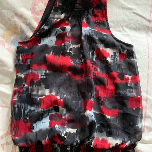 Byer California sleeveless racer top size M multicolour sexy - Picture 4 of 9